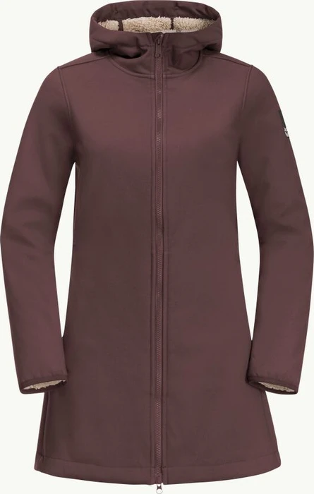 Jack Wolfskin Windland Funktionsmantel boysenberry (Damen)