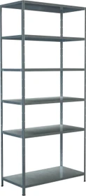 Schulte Lagertechnik PowerMAX Schwerlastregal 100x230x50cm verzinkt