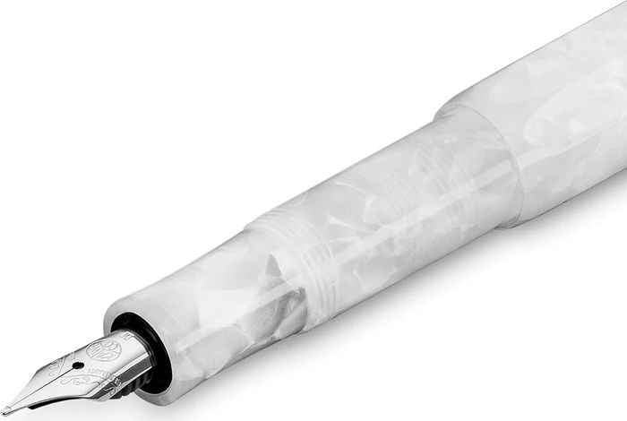 Kaweco ART Sport mineral white, rechte Hand, fein