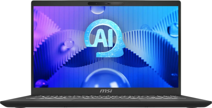 MSI Modern 15 H AI C1MOG-242, Classic Black, Core Ultra 7 155H, 16GB RAM, 512GB SSD, DE