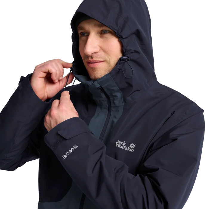 Jack Wolfskin Stonetrail 3in1 Funktionsjacke midnight sky (Herren)