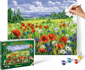 Schipper Arts & Crafts Malen nach Zahlen Blumenwiese