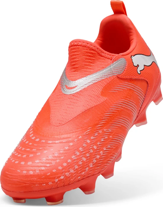 Puma Future 9 Match FG/AG glowing red/puma white/puma black/puma silver (Junior)