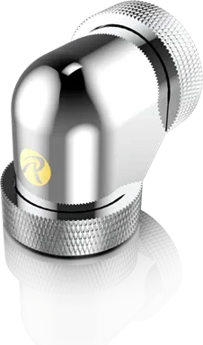 Raijintek Pelias D140906 L-Verbinder 90° 14mm, silber, 6er-Pack