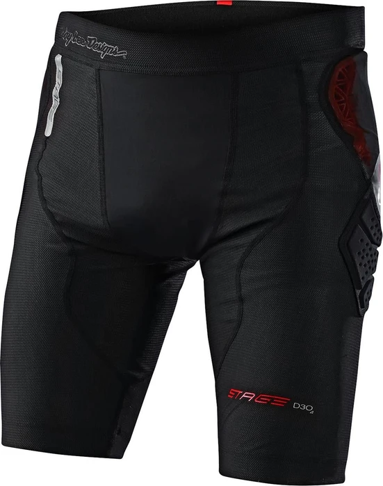 Troy Lee Designs Stage Ghost D30 Base Layer Hose kurz Protektor solid black (565906-002)