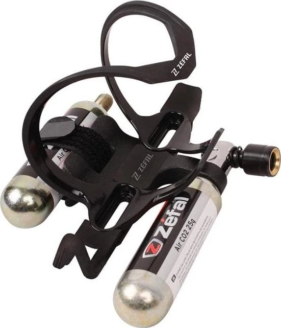 Zéfal Pulse Z2i Kit CO2 Flaschenhalter schwarz