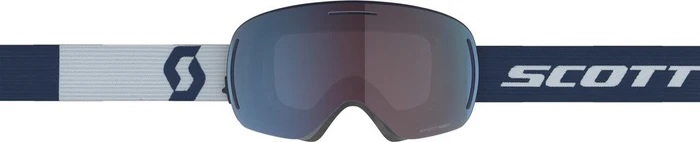 Scott LCG Evo dark blue/light grey-enhancer blue chrome