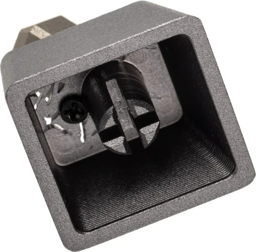 Zomoplus Keycap Hammer, Acryl, Aluminium, Titanium, grau/schwarz, 1 Taste
