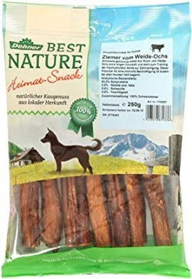Dehner Best Nature Heimat Snack Ziemer vom Weide-Ochs, 250g