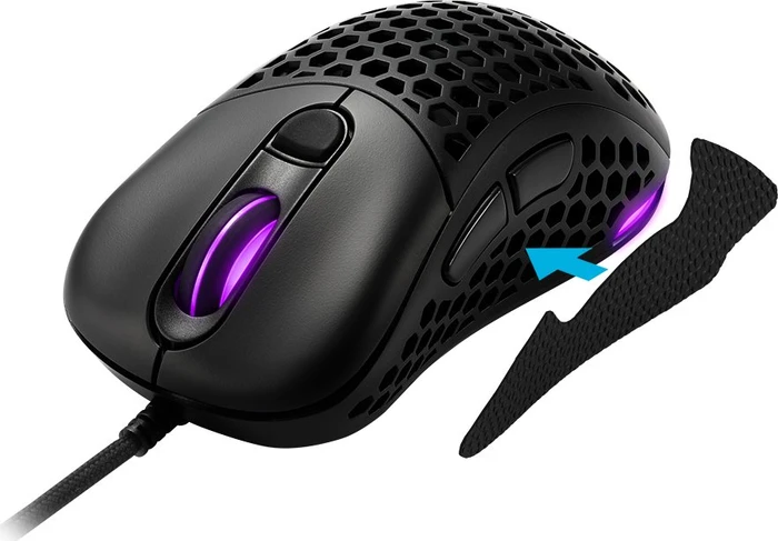 Sharkoon Light² 200 Side Grip, Mouse Grip Tape, schwarz