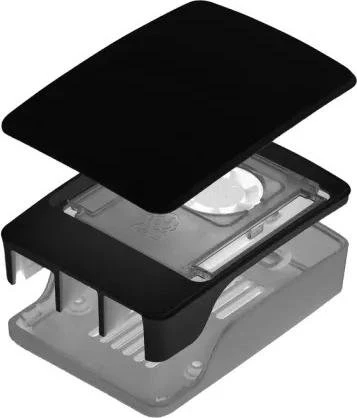 Raspberry Pi Raspberry Pi offizielles Gehäuse für Raspberry Pi 5, schwarz