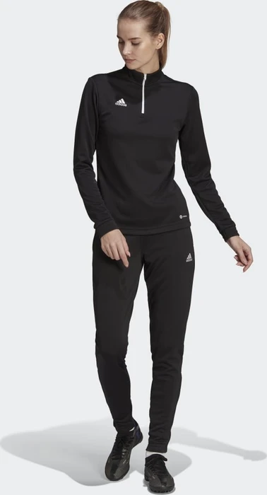 adidas Entrada 22 Training Funktionsshirt langarm schwarz (Damen)