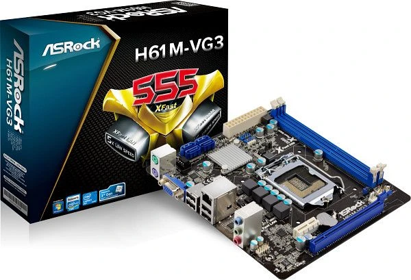 ASRock H61M-VG3 (Intel 1155)