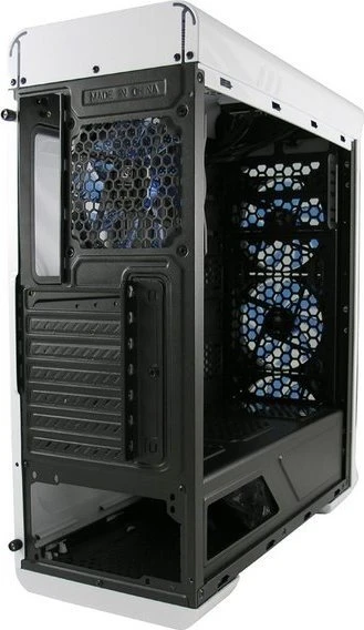 LC-Power Gaming 988W Blue Typhoon, Acrylfenster