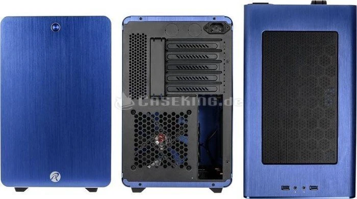Raijintek Styx, blau, Acrylfenster