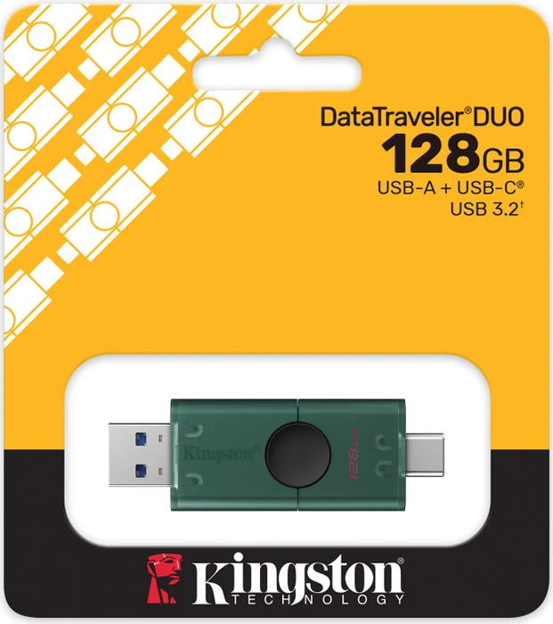 Kingston DataTraveler Duo G2 256GB, USB-A + USB-C, USB 3.2 Gen 1×1