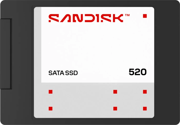 SanDisk 520 SATA SSD 1TB, 2.5" / SATA 6Gb/s