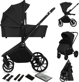 Lionelo Mika Plus 2in1 black onyx