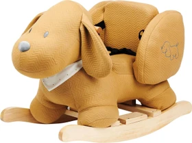 Nattou Schaukeltier Hund Charlie karamell