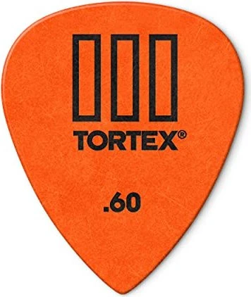 Dunlop Tortex TIII Pick, .60mm, 72-Pack