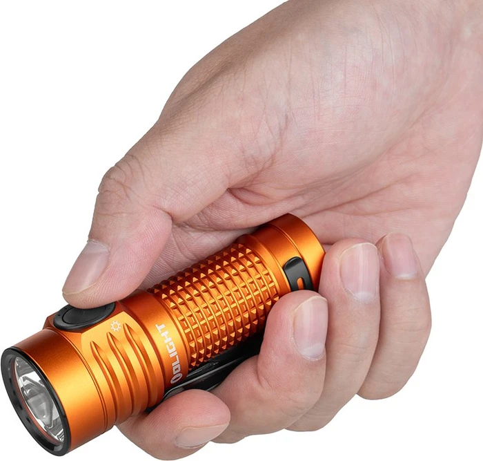 OLight Baton Turbo Taschenlampe orange