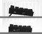 Redragon K630 Dragonborn, schwarz, LEDs RGB, hot-swap, Redragon BLUE, USB, US Vorschaubild