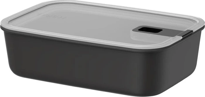 Mepal EasyClip rechteckig Aufbewahrungsbehälter 1.5l nordic black
