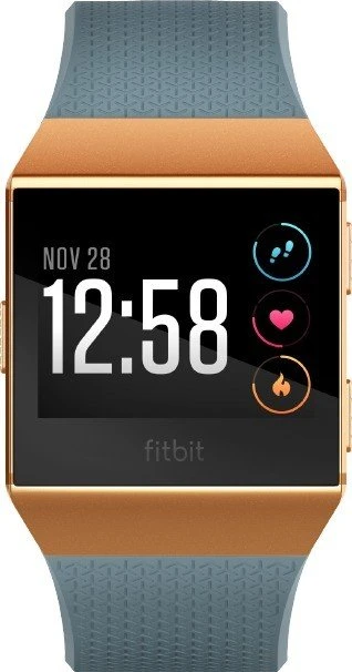 Fitbit Ionic GPS-Uhr slate blue/burnt orange