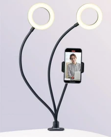 Dörr LED Selfie 2er Ringlicht SLR-12 Bi-Color