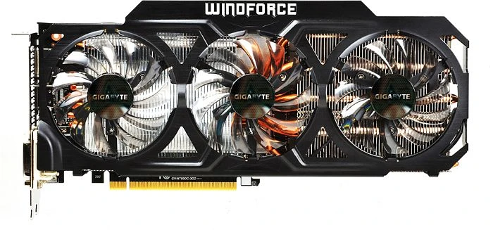 GIGABYTE GeForce GTX 780 Windforce 3X OC (Rev. 2.0), 3GB GDDR5, 2x DVI, HDMI, DP