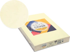 Clairefontaine Text & Cover ledergeprägt Universalpapier elfenbein, A4, 270g/m², 100 Blatt