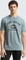 Tom Tailor Logo-Print T-Shirt kurzarm grey mint (Herren) Vorschaubild