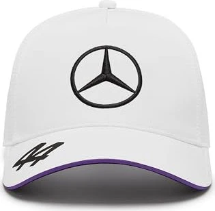 Mercedes AMG Petronas F1 Lewis Hamilton Kappe weiß