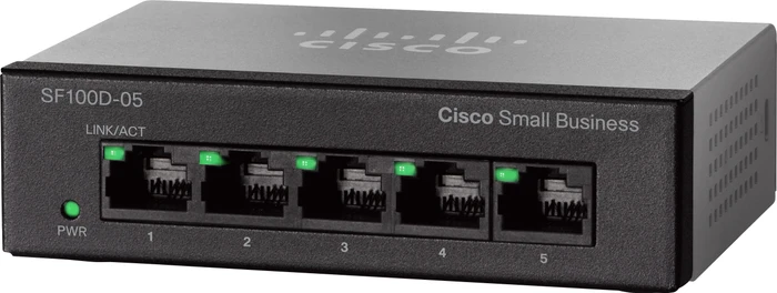 Cisco SF100 Desktop Switch, 5x RJ-45