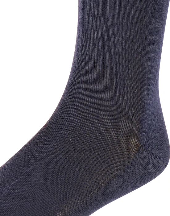 Falke Cotton Finesse Socken darkmarine (Junior)
