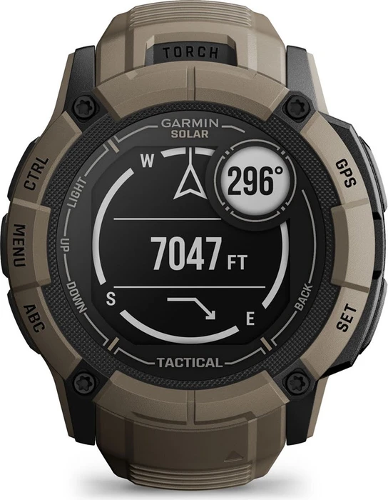 Garmin Instinct 2X Solar Tactical Edition coyote tan