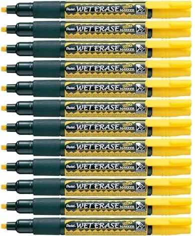 Pentel Wet Erase SMW26 gelb