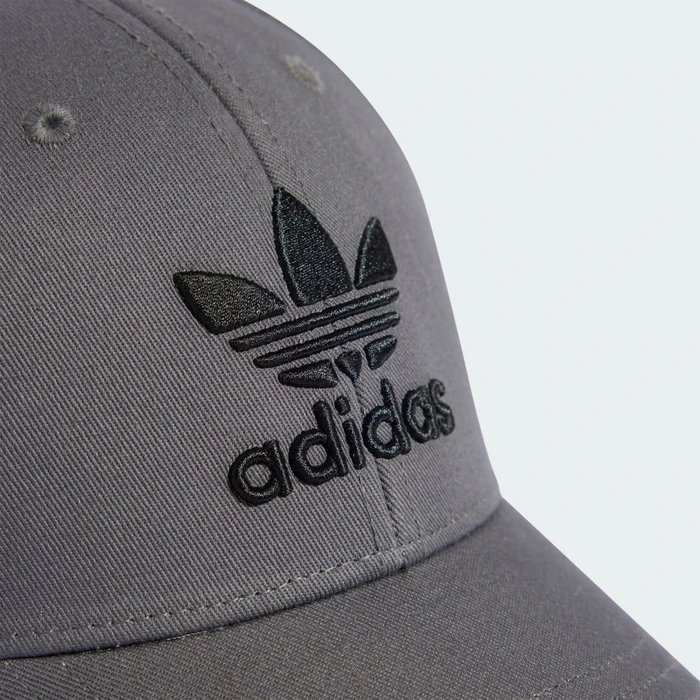 adidas Trefoil Baseball Kappe grey four