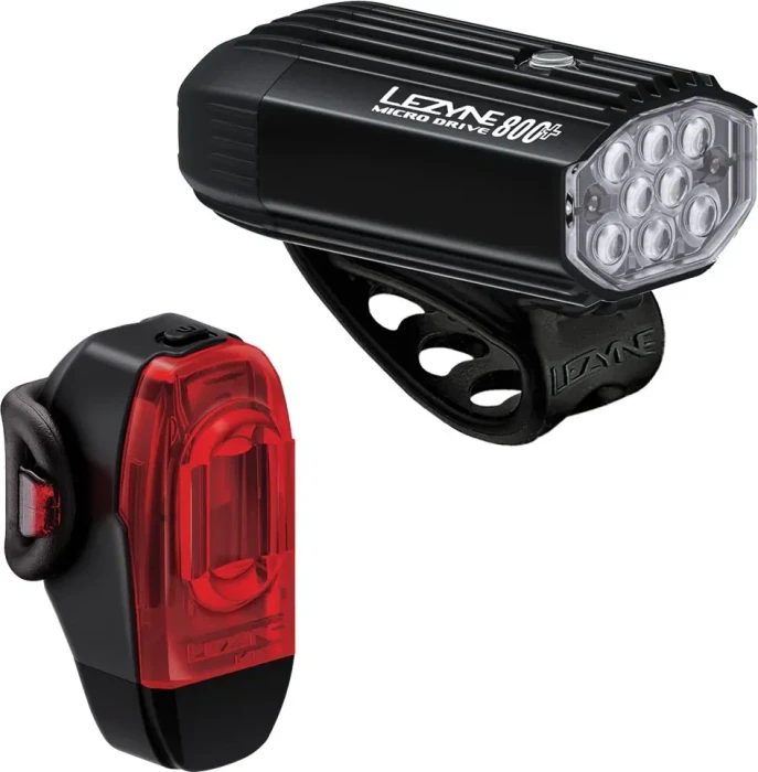 Lezyne Micro Drive 800+/KTV Drive+ Beleuchtungsset