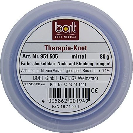 Bort Medical Therapieknete mittel dunkelblau, 80g