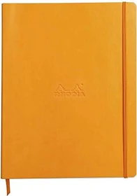 Rhodia Boutique Cahier, A4+, liniert, Softcover, orange, 80 Blatt