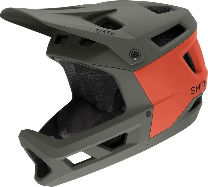 Smith Mainline Fullface-Helm matte sage/red rock