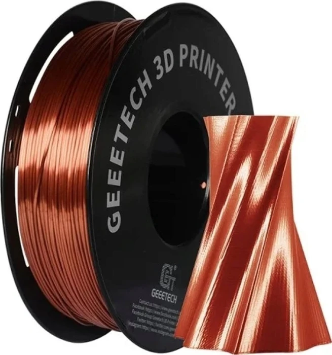 Geeetech PLA Silk, kupfer, Spule, 1.75mm, 1.00kg
