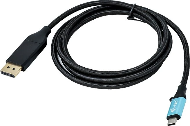i-tec USB-C [Stecker] auf DisplayPort [Stecker] 4K/60Hz Adapterkabel, 2m