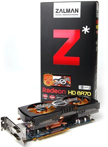 Zalman Radeon HD 6870, 1GB GDDR5, 2x DVI, HDMI, DP