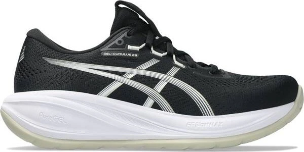 Asics Gel-Cumulus 28 schwarz/weiß (Damen)