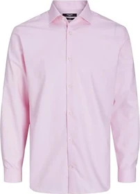 Jack & Jones Slim Fit Basic Hemd langarm pink nectar (Herren)