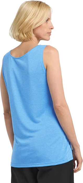 Jack Wolfskin Crosstrail Funktionsshirt ärmellos mid blue (Damen)