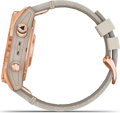 Garmin Fenix 7S Sapphire Solar rose gold titanium/limestone