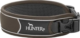Hunter Divo Hundehalsung, Nylon, S, braun